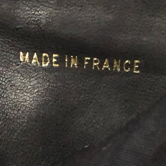 CHANEL Black Diamond Quilted Bifold Lambskin Wallet with Snap Coin Purse Vintage - Picture 14 of 17